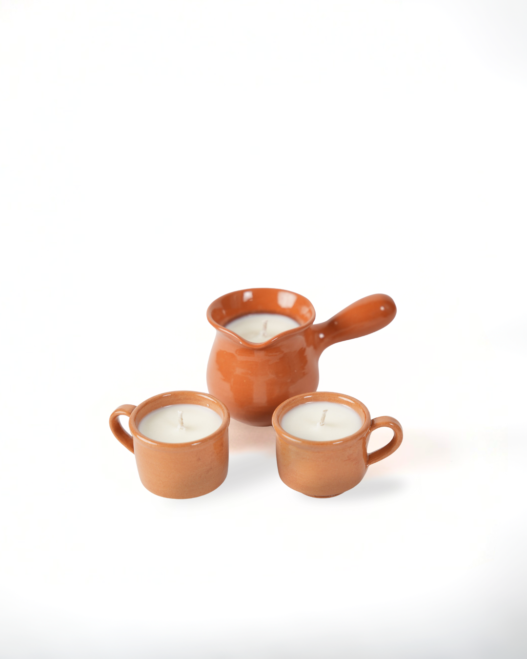 Artisan Coffee Cup Candle Set